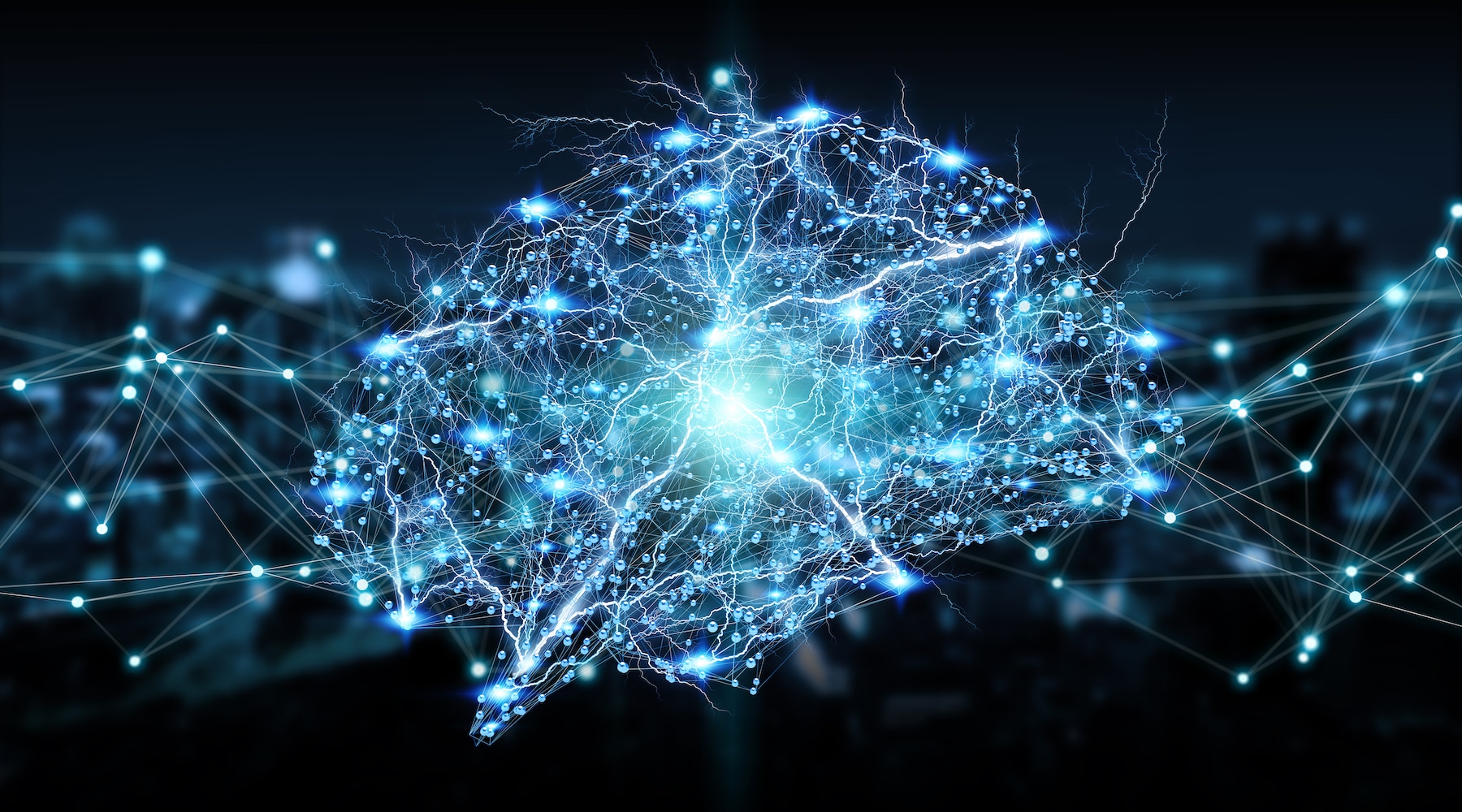 Neurofeedback - Digitalaufnahme des menschlichen Gehirns
